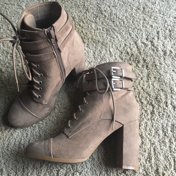 Steve Madden Madden Girl Klaim Tan Boots Booties - Picture 1 of 5